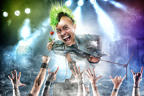 Photograph Muhammad Munir  Rocker Is Only A Human on One Eyeland
